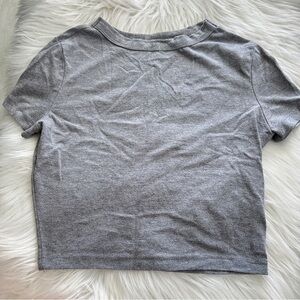 3 x $25 Wild Fable Gray Comfy Crop Top, XXS